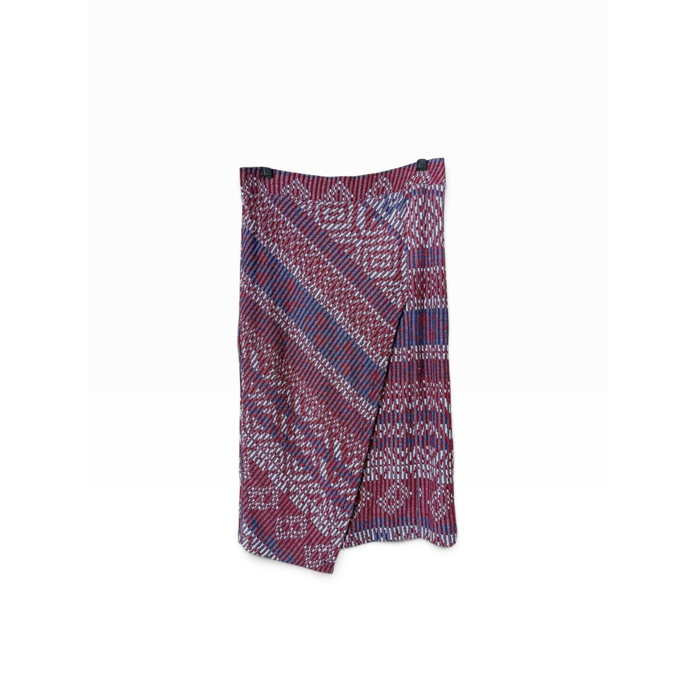 Maeve Anthropologie Carolina Boho Asymmetrical Knit Tribal Pencil Skirt Medium